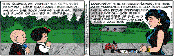 Nancy on Tuesday September 11, 2012 Comic Strip