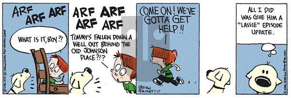 Red and Rover - Monday July 17, 2000 Comic Strip