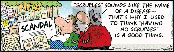 Frank and Ernest on Friday March 6, 2020 Comic Strip