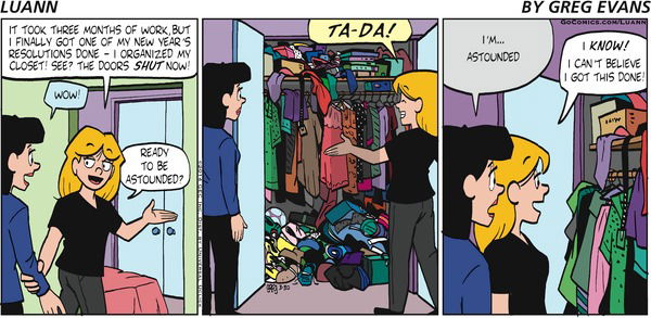 Luann - Sunday March 30, 2014 Comic Strip