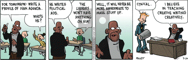 Frazz on Tuesday March 20, 2012 Comic Strip