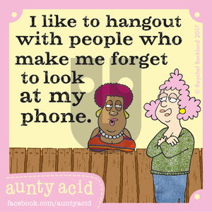 Aunty Acid on Tuesday April 11, 2017 Comic Strip