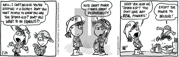 Heart of the City on Thursday February 23, 2017 Comic Strip