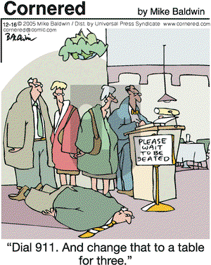 Cornered on Friday December 16, 2005 Comic Strip