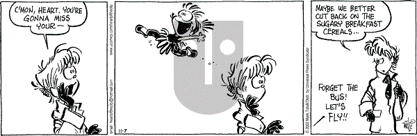 Heart of the City on Thursday November 7, 2002 Comic Strip