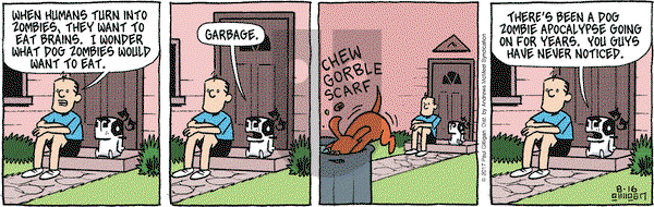 Pooch Cafe on Wednesday August 16, 2017 Comic Strip