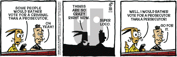 La Cucaracha - Friday August 30, 2024 Comic Strip