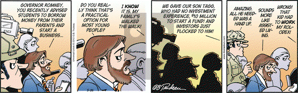 Doonesbury on Saturday May 26, 2012 Comic Strip