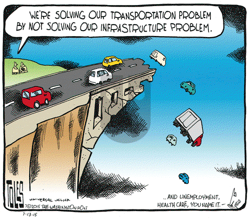 Tom Toles on Monday July 13, 2015 Comic Strip