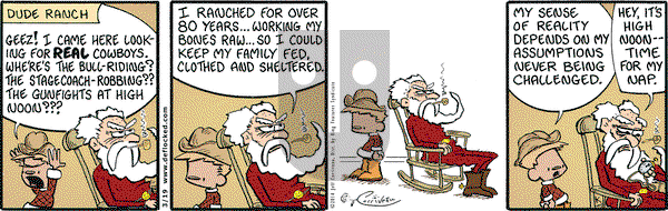DeFlocked on Wednesday March 19, 2014 Comic Strip