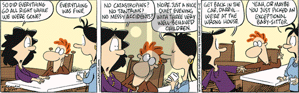 Baby Blues on Saturday February 15, 2003 Comic Strip