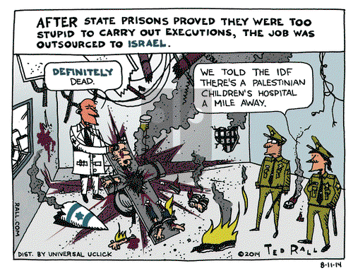 Ted Rall on Monday August 11, 2014 Comic Strip