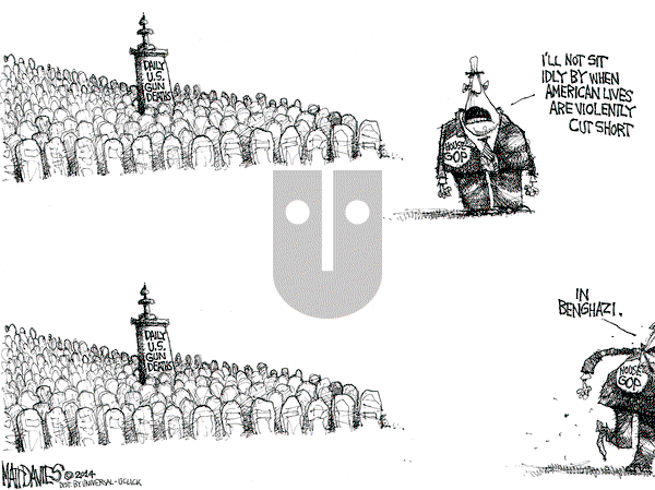 Matt Davies on Friday May 9, 2014 Comic Strip