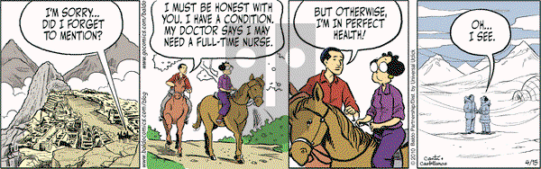 Baldo on Thursday April 15, 2010 Comic Strip