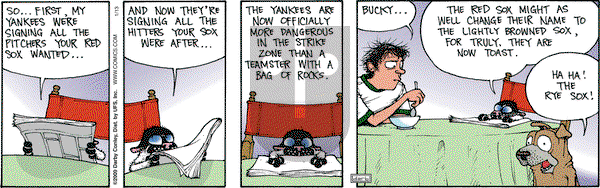 Get Fuzzy on Tuesday January 13, 2009 Comic Strip