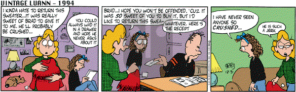 Luann on Saturday December 31, 2011 Comic Strip