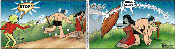 Alley Oop on Wednesday April 12, 2017 Comic Strip