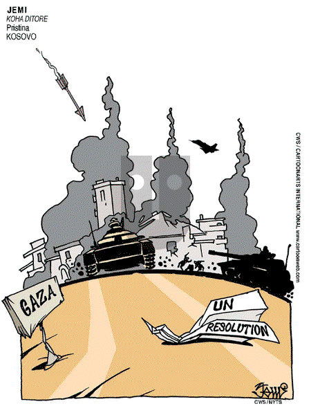 ViewsMidEast on Thursday January 15, 2009 Comic Strip