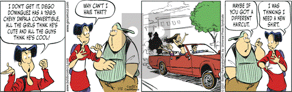 Baldo on Friday January 12, 2007 Comic Strip
