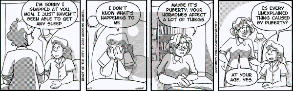 Heart of the City on Thursday October 17, 2024 Comic Strip