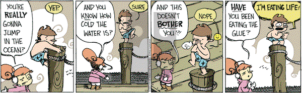 Wallace the Brave on Wednesday January 1, 2020 Comic Strip