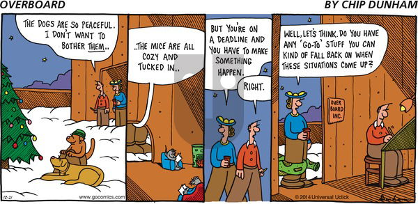 Overboard on Sunday December 21, 2014 Comic Strip