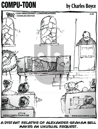 Compu-toon on Friday April 20, 2007 Comic Strip