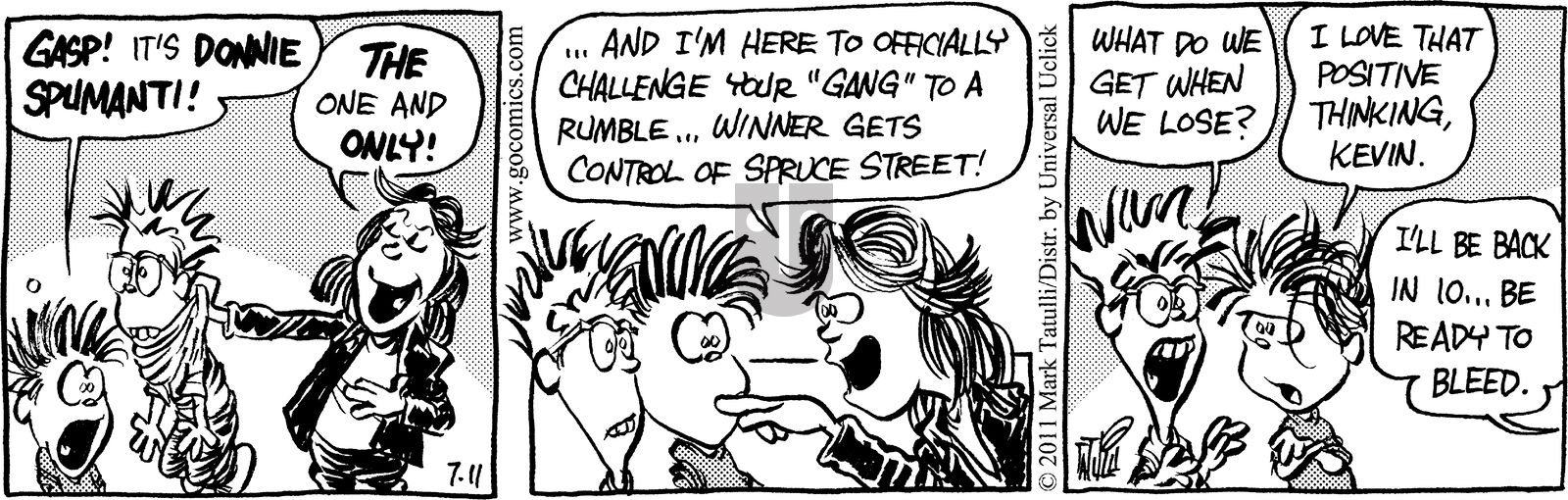 Heart of the City - Monday July 11, 2011 Comic Strip