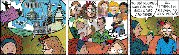 Luann on Saturday February 28, 2015 Comic Strip