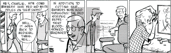 Lucky Cow on Wednesday November 21, 2007 Comic Strip