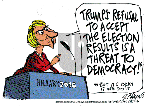 Henry Payne on Wednesday December 21, 2016 Comic Strip
