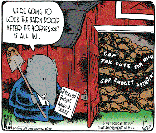 Tom Toles on Monday April 16, 2018 Comic Strip