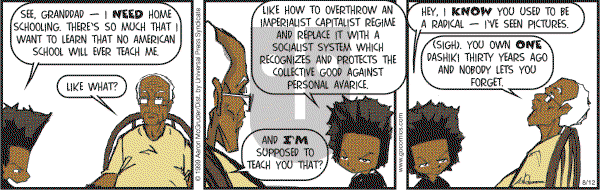 The Boondocks on Saturday August 12, 2006 Comic Strip
