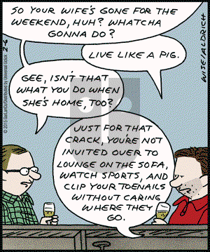 Real Life Adventures on Friday February 6, 2015 Comic Strip