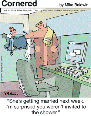 Cornered on Friday September 6, 2019 Comic Strip