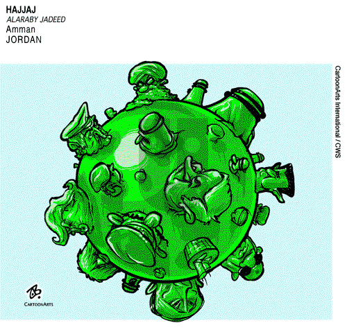 ViewsMidEast on Wednesday March 18, 2020 Comic Strip