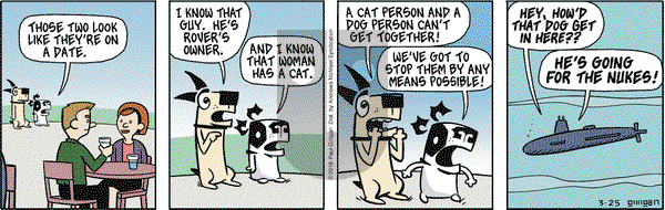 Pooch Cafe on Monday March 25, 2019 Comic Strip
