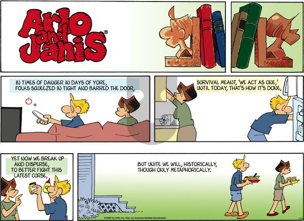 Arlo and Janis on Sunday April 26, 2020 Comic Strip