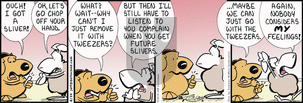 DeFlocked on Saturday August 24, 2019 Comic Strip