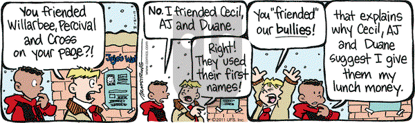 JumpStart on Monday February 21, 2011 Comic Strip