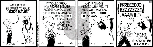 Cow and Boy Classics on Monday February 11, 2008 Comic Strip