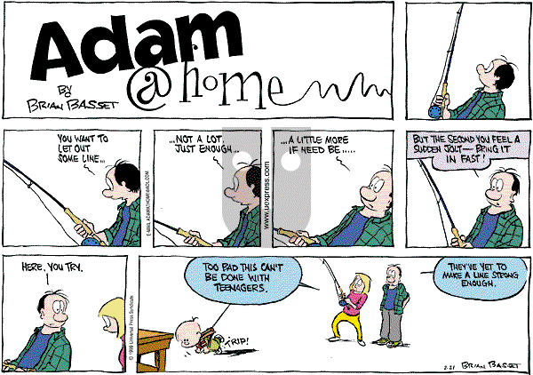 Adam@Home - Sunday February 21, 1999 Comic Strip