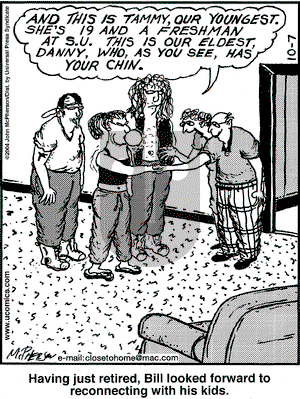 Close to Home on Thursday October 7, 2004 Comic Strip