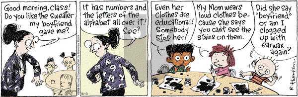 Cul de Sac on Tuesday September 10, 2013 Comic Strip
