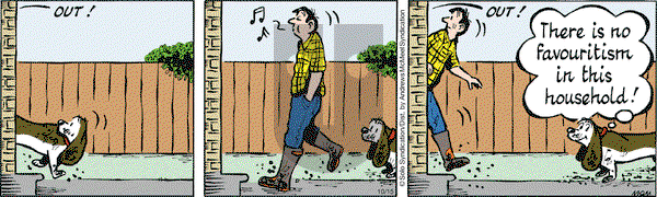 Fred Basset on Monday October 15, 2018 Comic Strip