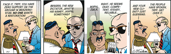 Doonesbury on Friday August 2, 2013 Comic Strip