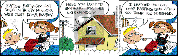 Soup to Nutz - Old on Tuesday July 14, 2009 Comic Strip