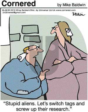 Cornered on Friday October 22, 2010 Comic Strip