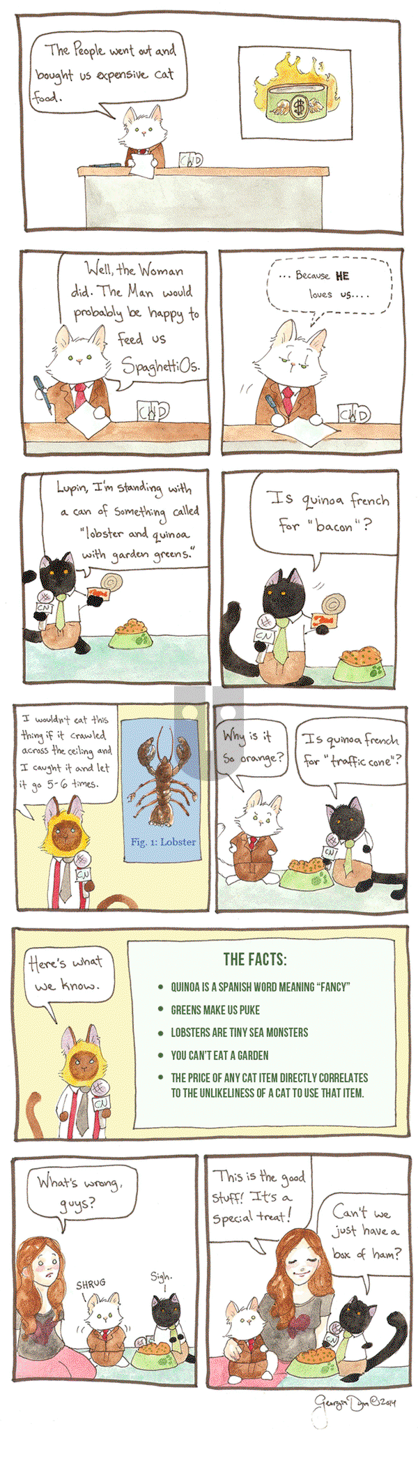 Breaking Cat News on Friday October 21, 2016 Comic Strip