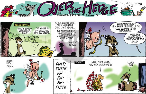 Over the Hedge on Sunday February 15, 2015 Comic Strip